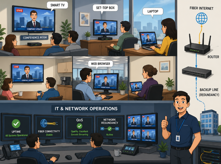 Scenario Corporate Use Scalable IPTV Solutions.png Scenario Corporate Use Scalable IPTV Solutions.png